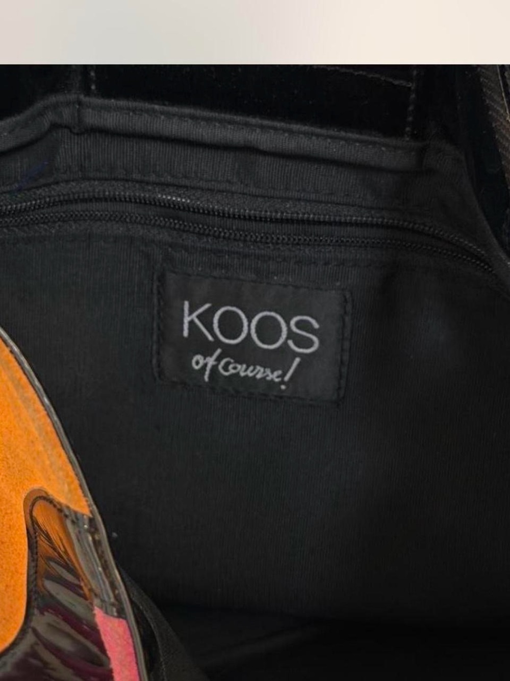 Colorblock Suede Shoulder Bag - Picture 4 of 8